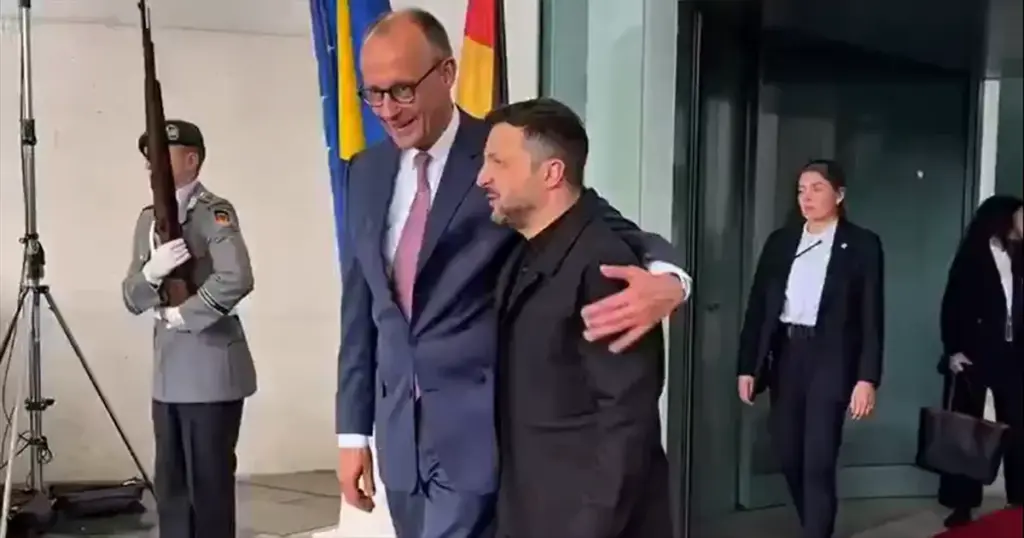 merz zelenski