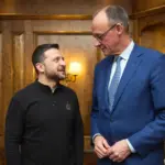 Friedrich Merz i Volodimir Zelenski