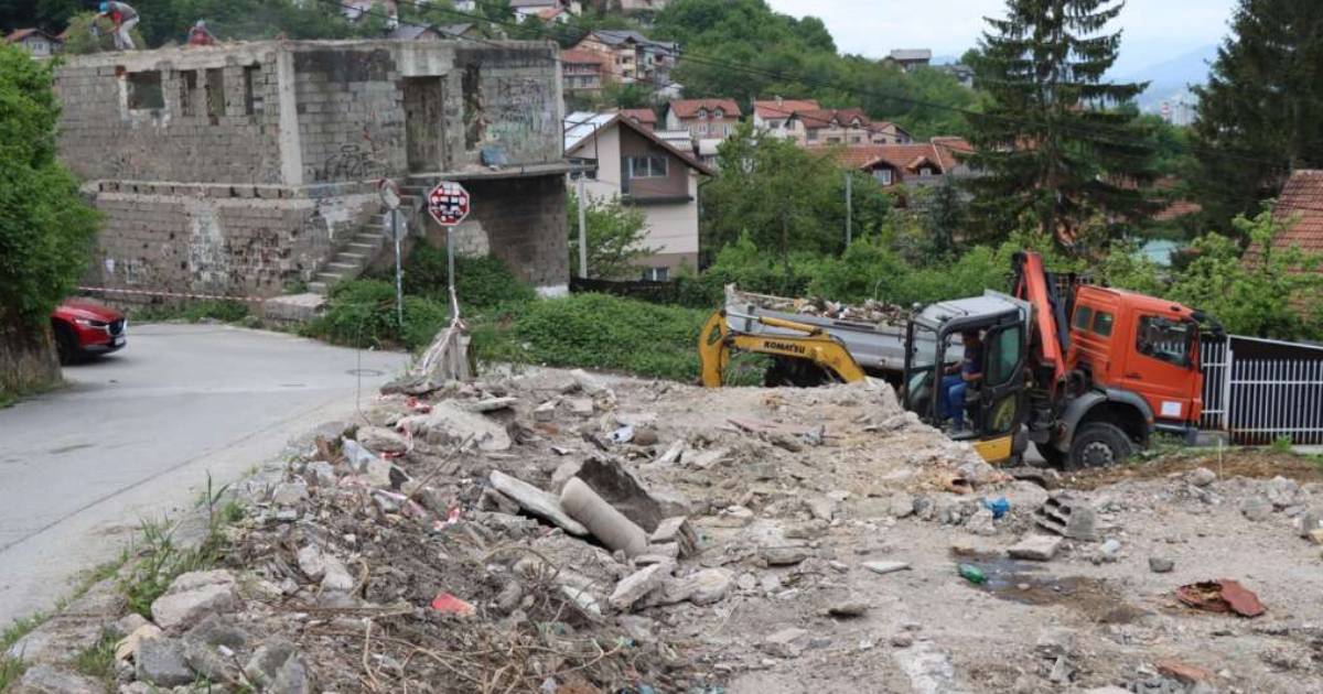 novo sarajevo devastirani objekti