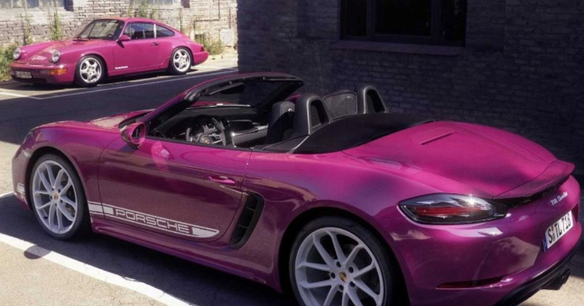 porsche ljubicasti