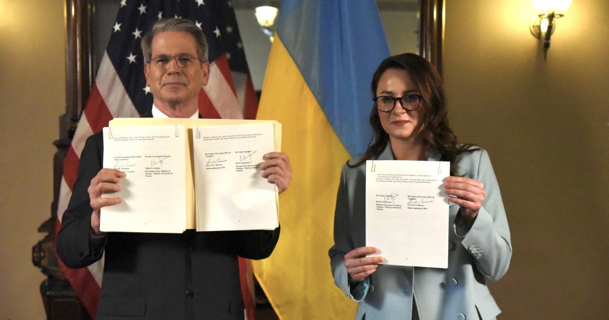 sporazum o mineralima ukrajina sad