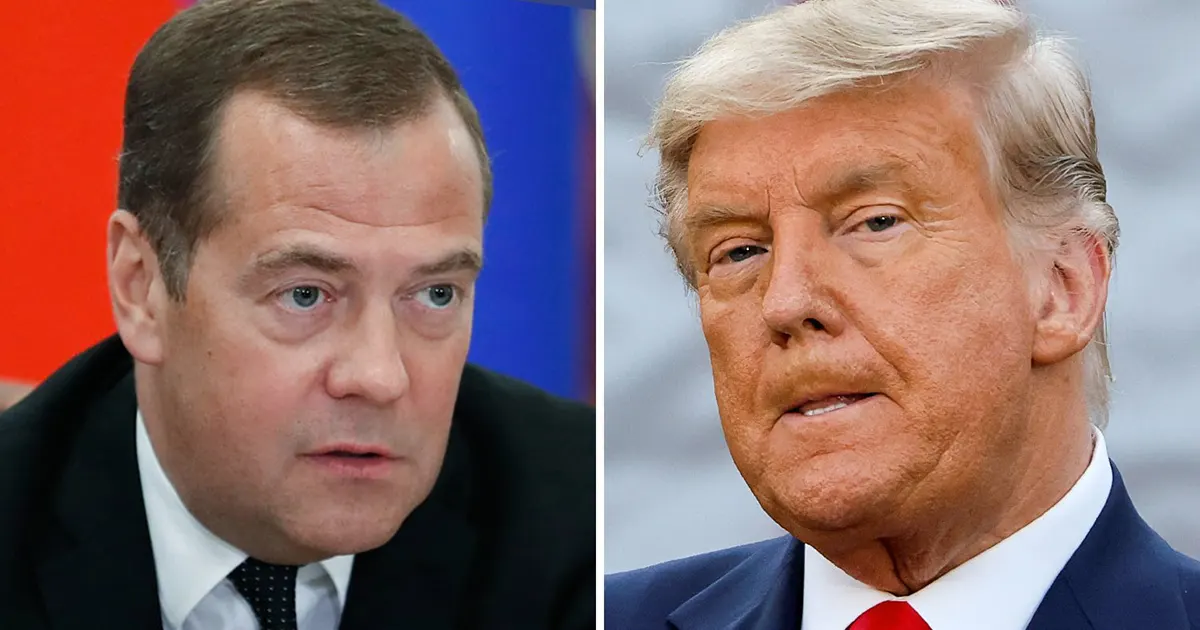 trump medvedev
