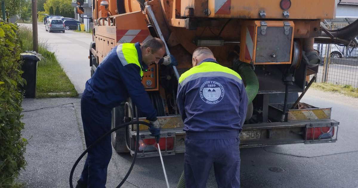 KJKP «Vodovod i kanalizacija» d.o.o. Sarajevo popravke kvarova