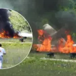 pad aviona u zalužanima