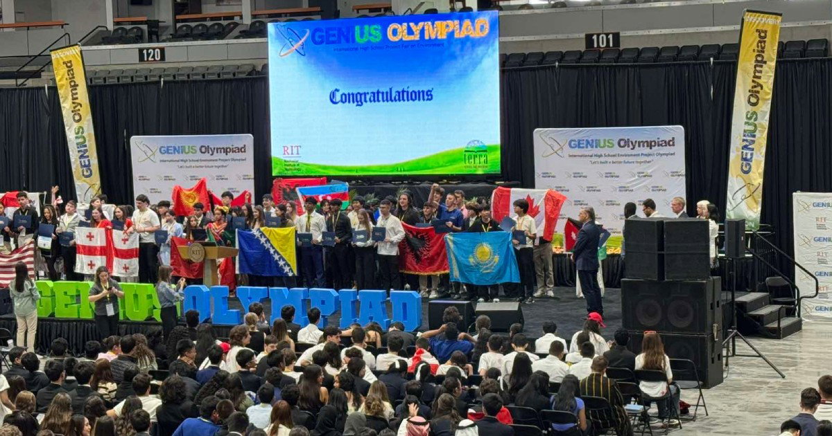 GENIUS Olympiad 2025 podijum