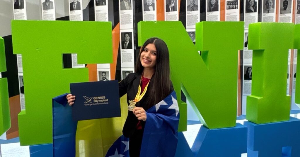 GENIUS Olympiad 2025 predstavnica bih