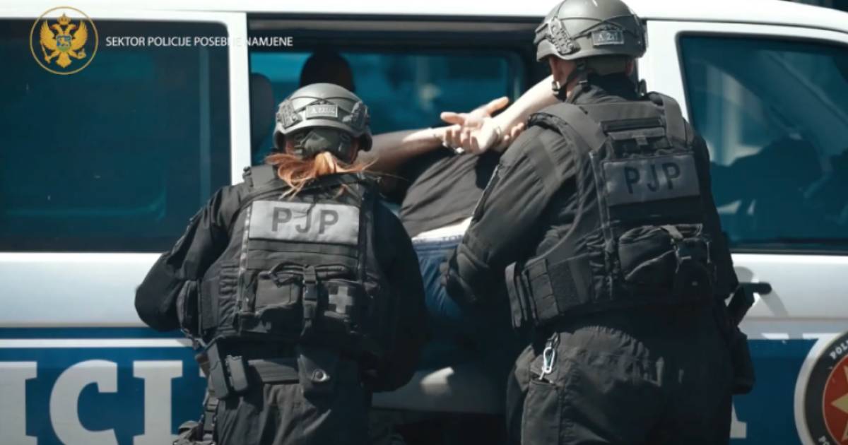 crna gora policija
