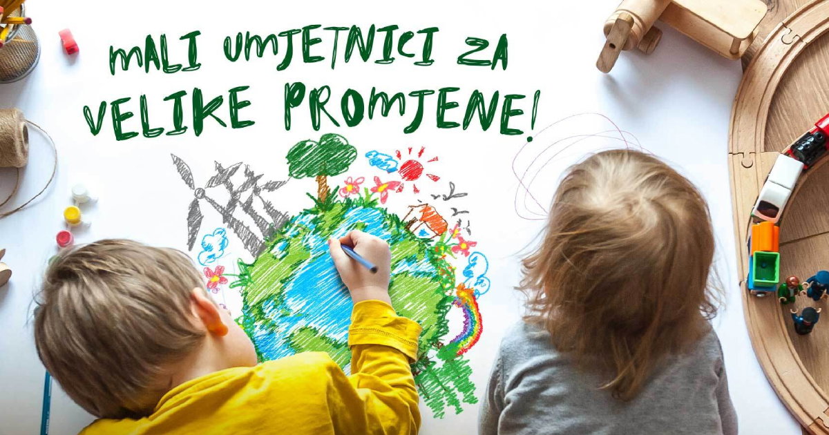 dan planete zemlje mali umjetnici