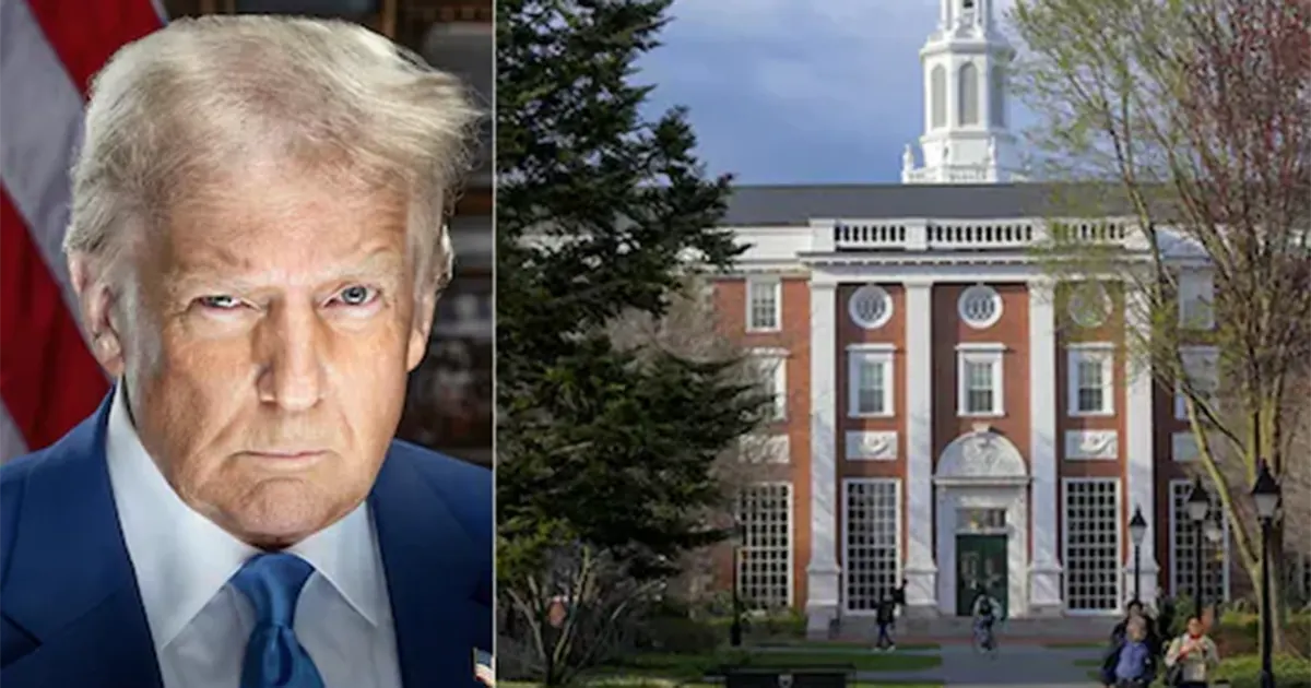 harvard trump