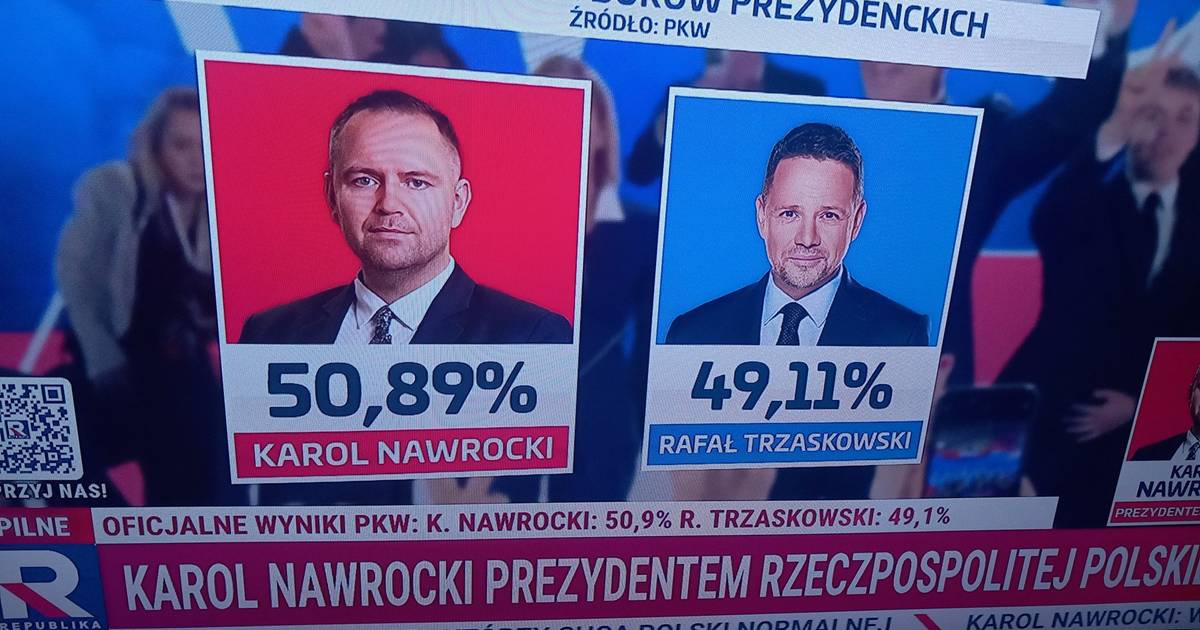 nawrocki Trzaskowski
