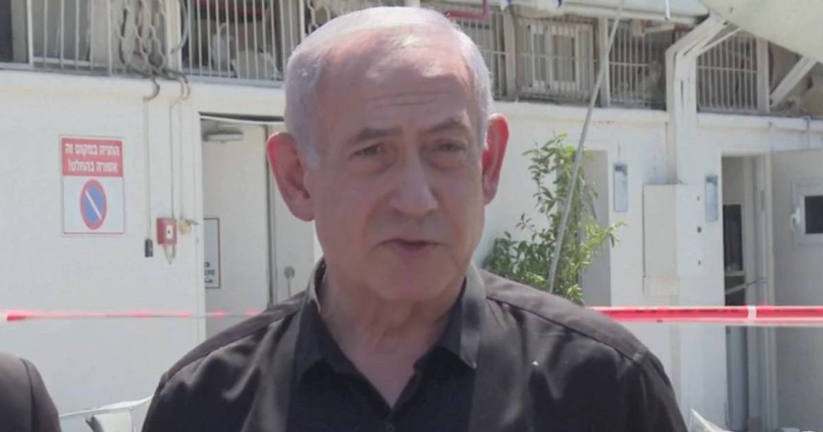netanyahu ispred bolnice