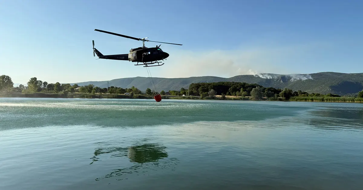 pozar helikopter osbih