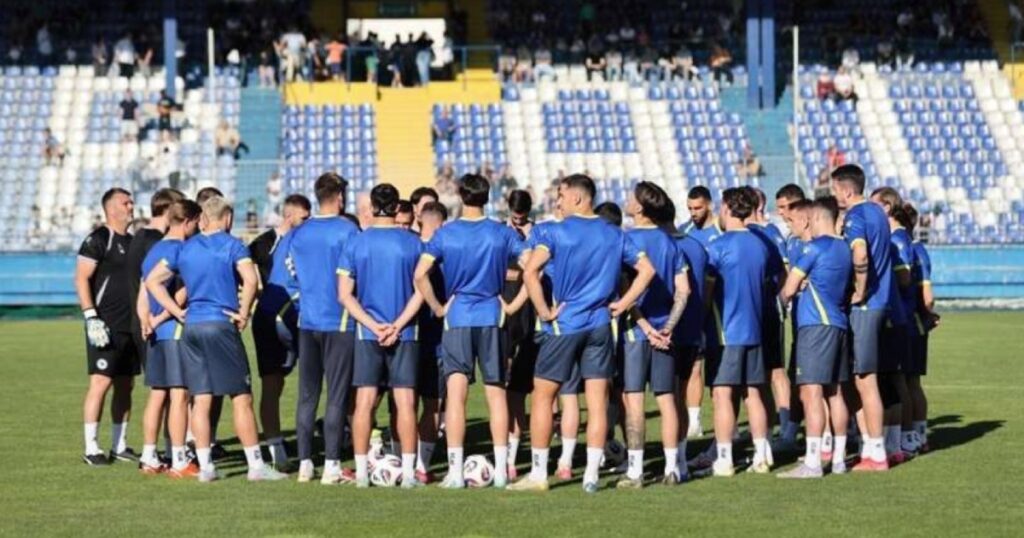 reprezentacija bih na grbavici trening