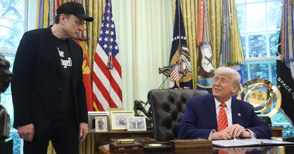 trump musk
