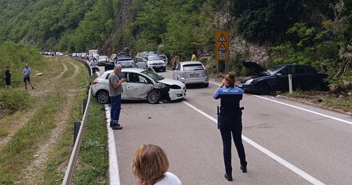 saobraćajna nesreća na magistralnom putu