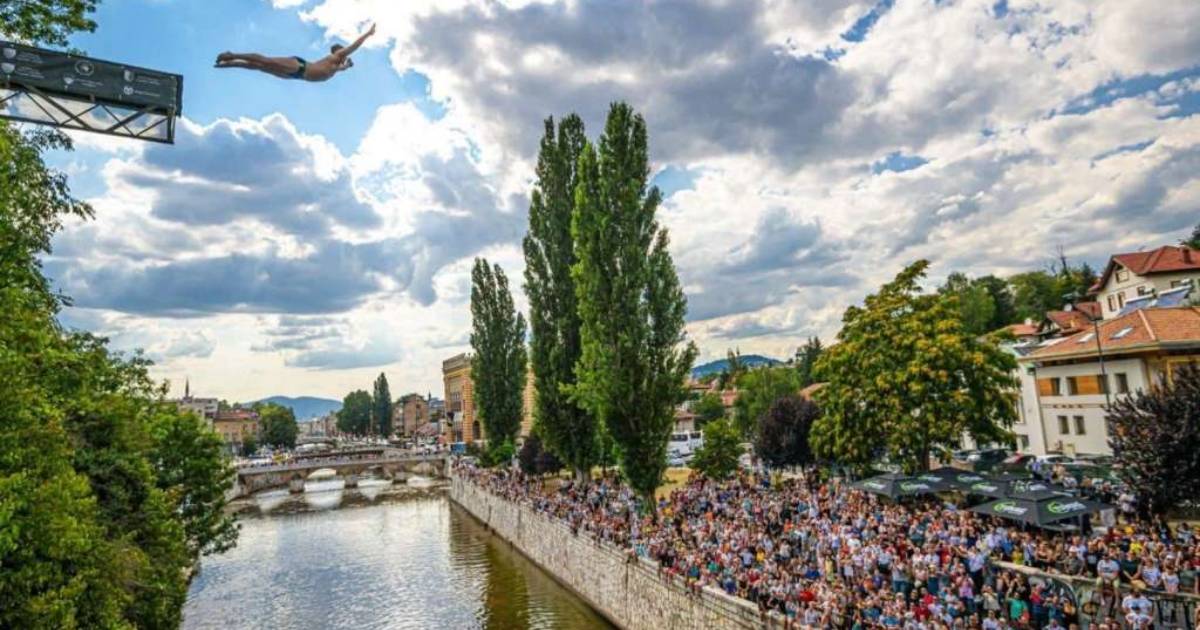 Bentbaša Cliff Diving