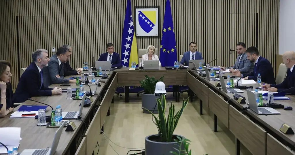 Sa sjednice VM Foto Vijece ministara BiH