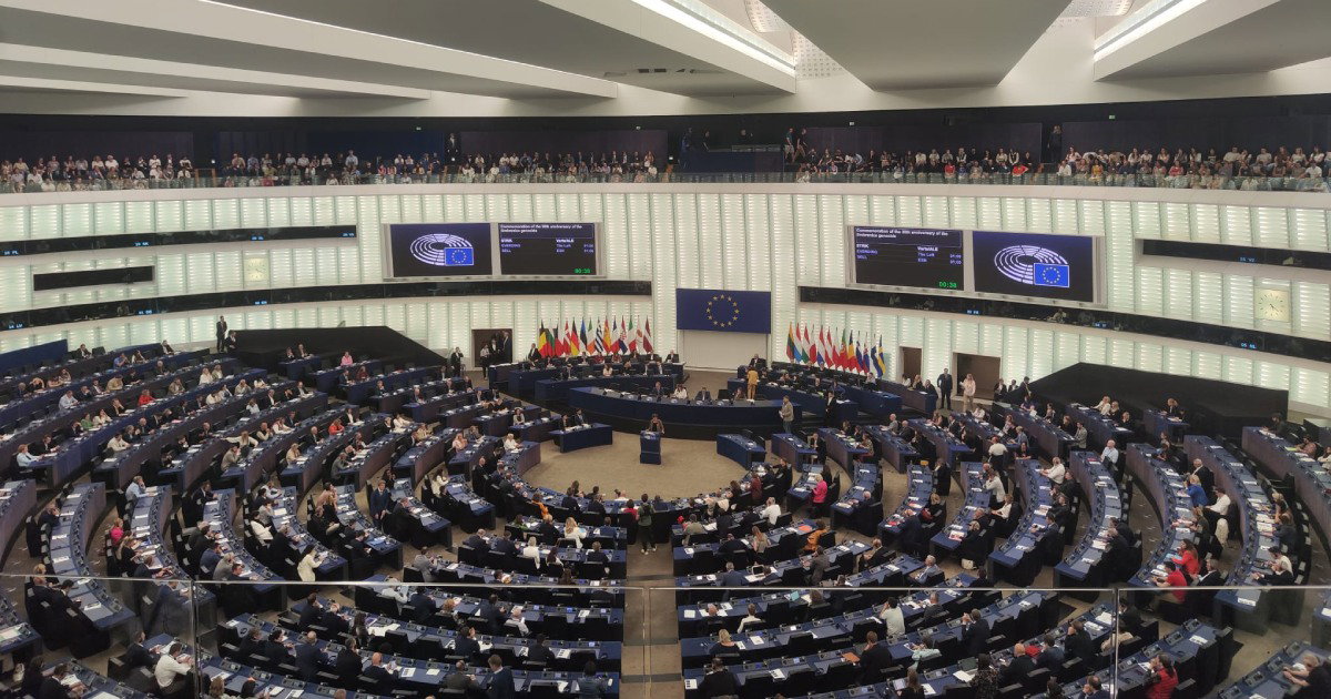 evropski parlament pocast srebrenici