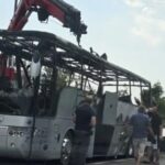 golubic autobus zapaljen u crnoj gori