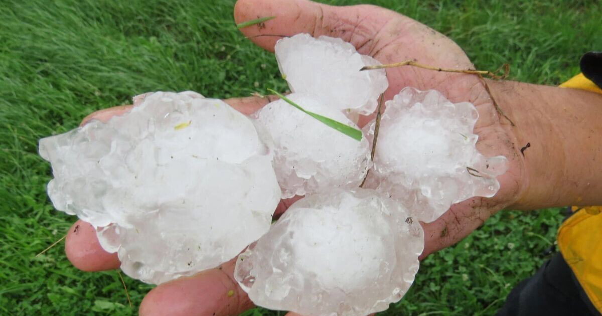 nevrijeme u brčkom led grad