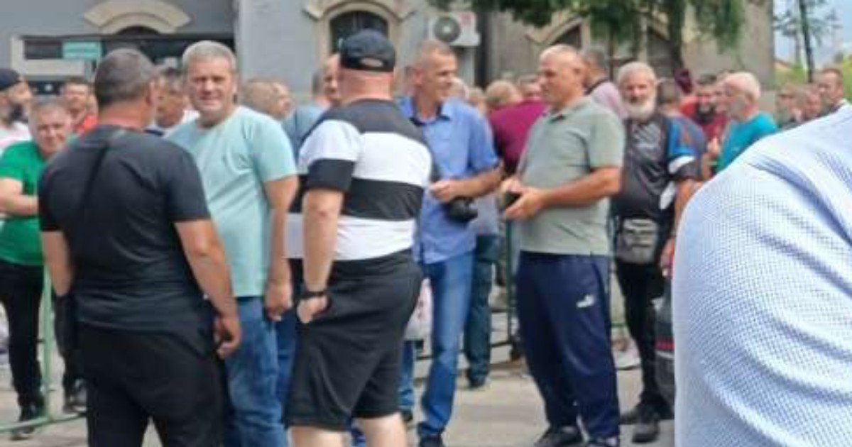 štrajk u zeničkom rudniku
