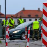granične konreole na granici njemačke i poljske