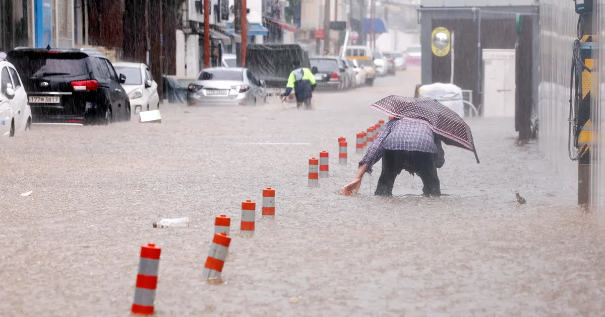 poplave južna koreja