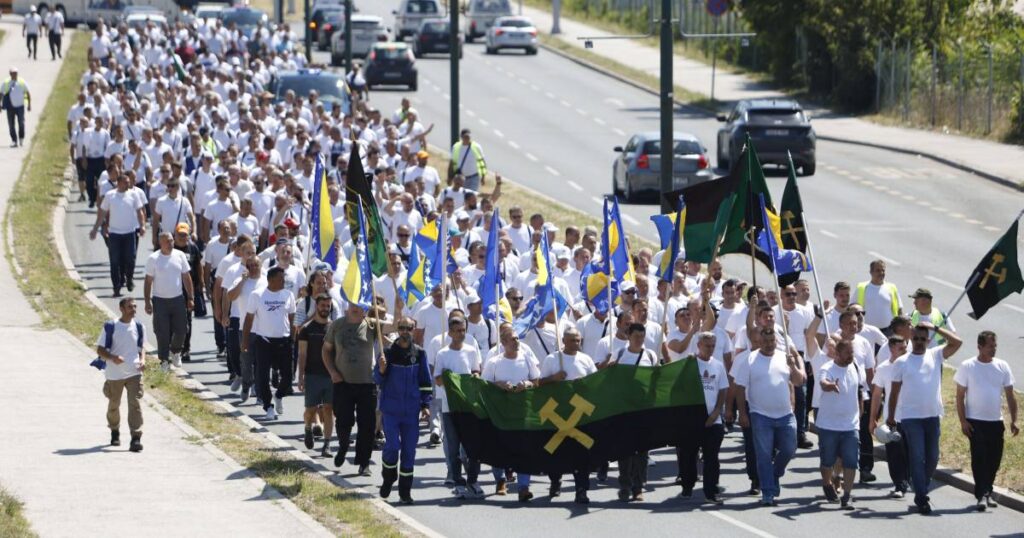 rudari protest