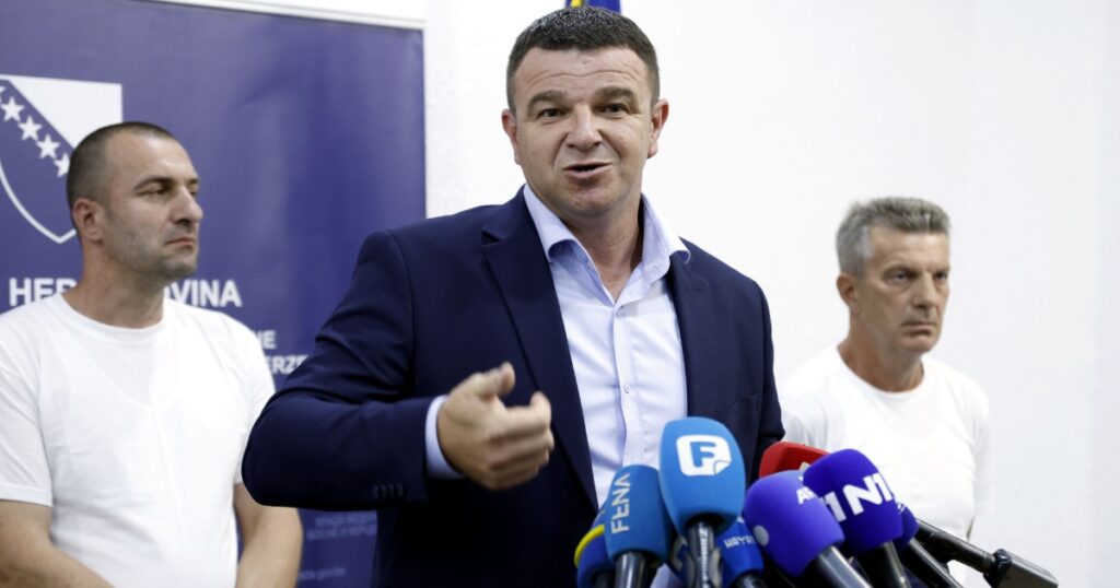 sanel buljubasic izjava nakon pfrotesta rudara u sarajevu