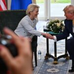 Ursula von der Leyen Donald Trump