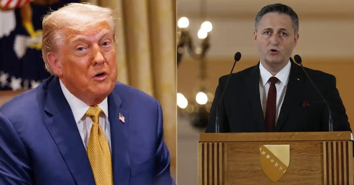 donald trump i denis bećirović