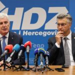 Dragan Čović i Andrej Plenković