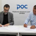 Predsjednik Pregovaračkog tima Udruženja poslodavaca u FBiH/Grupacije poslodavaca za djelatnost metalne industrije u FBiH Elvedin Ćosatović i predsjednik Sindikata metalaca FBiH Almir Salihović