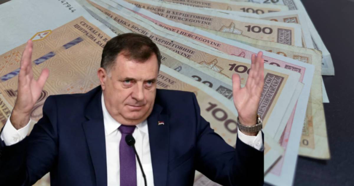 milorad dodik novac