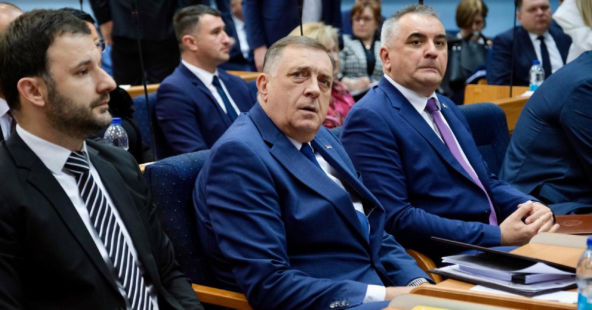 Milorad Dodik i Savo Minić
