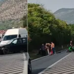 nesreca mostar motociklist