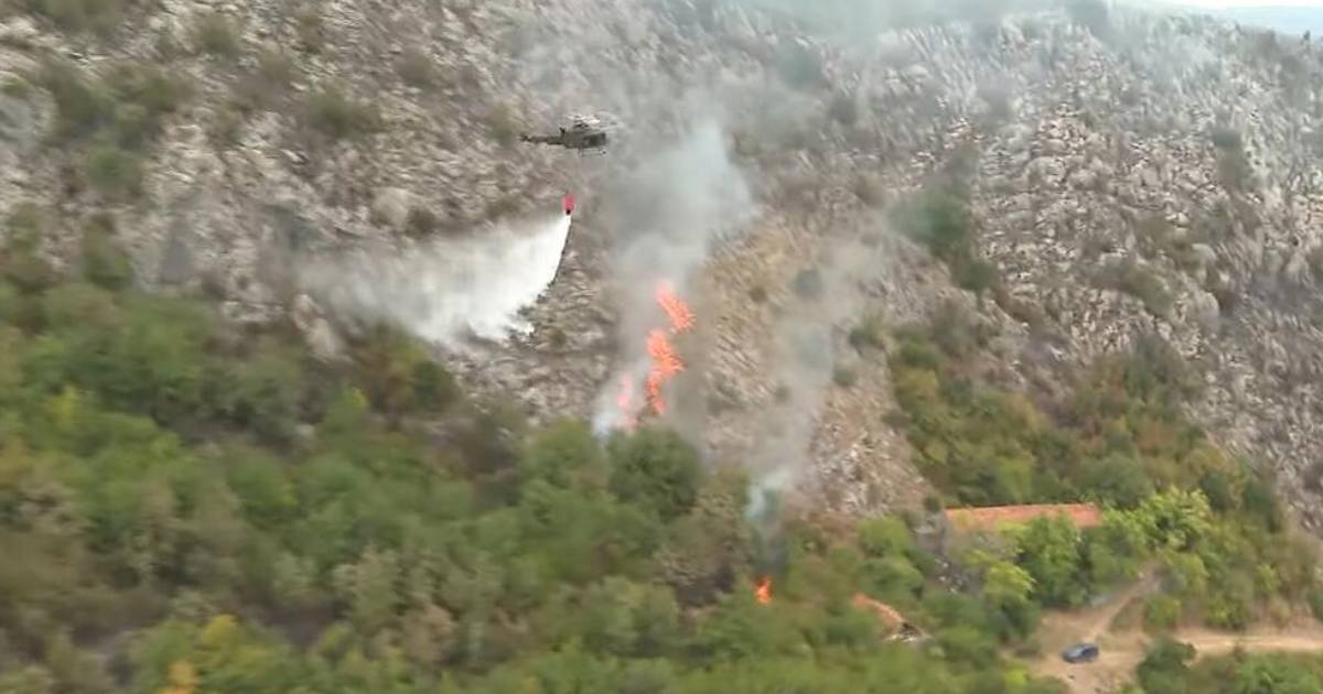 požar crna gora