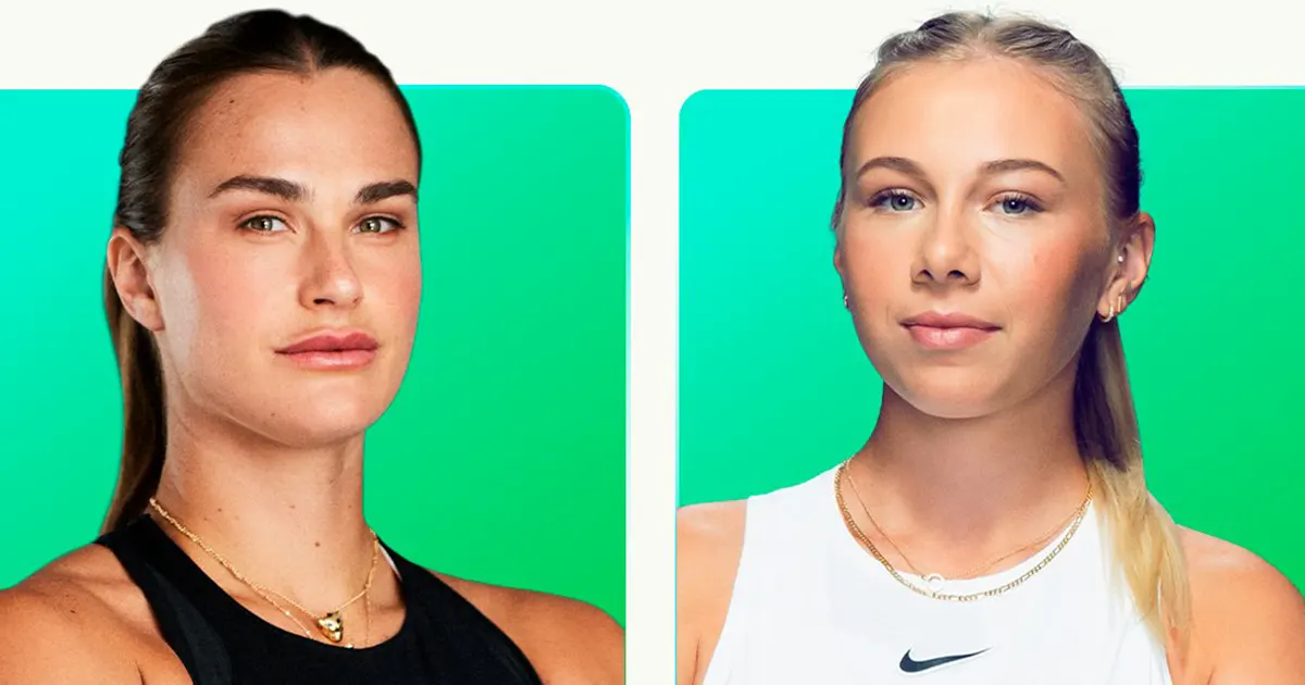 Anisimova sabalenka
