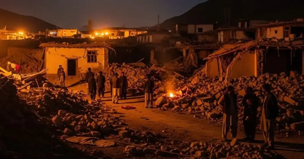 afganistan potres