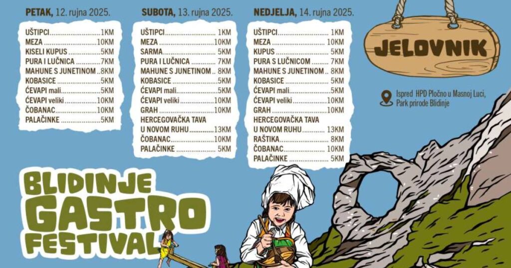 blidinje gastro festival