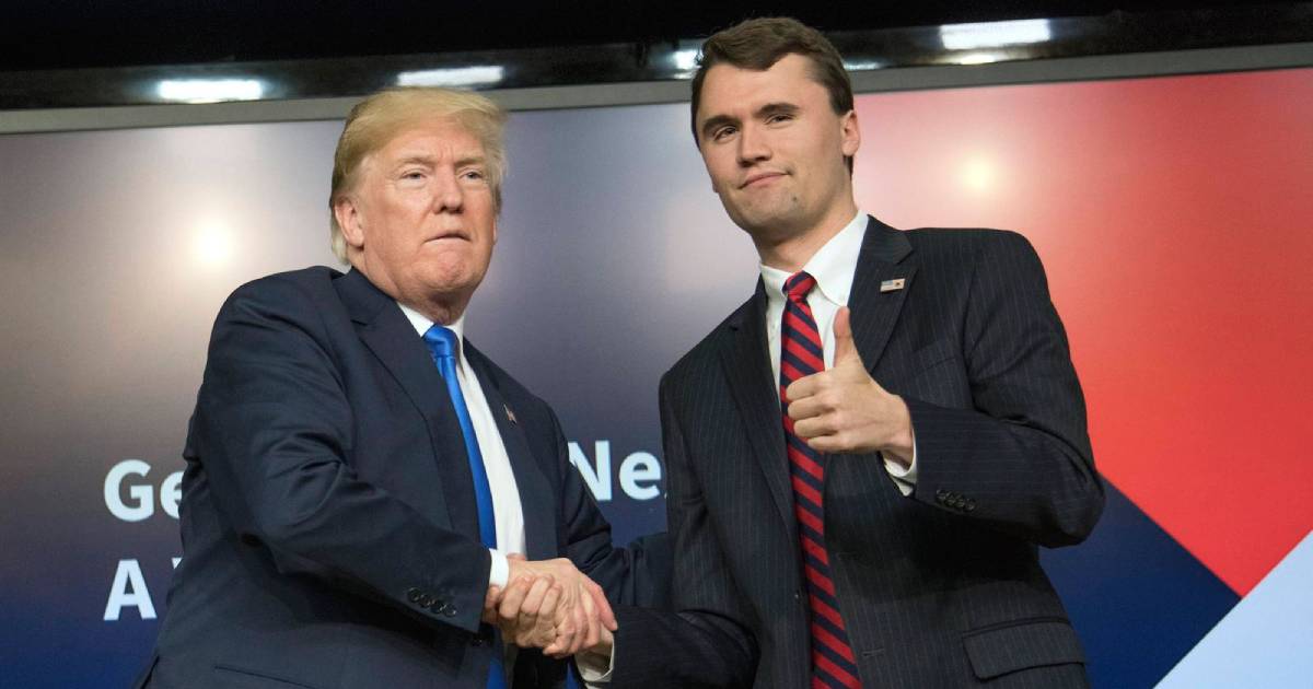 Donald Trump i Charlie Kirk