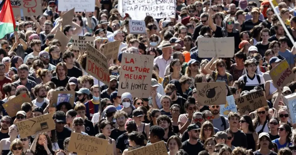 francuska protest