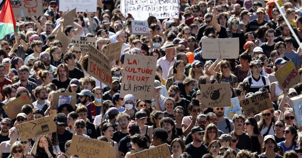 francuska protest
