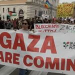 italija protesti gaza