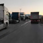 kamioni blokada