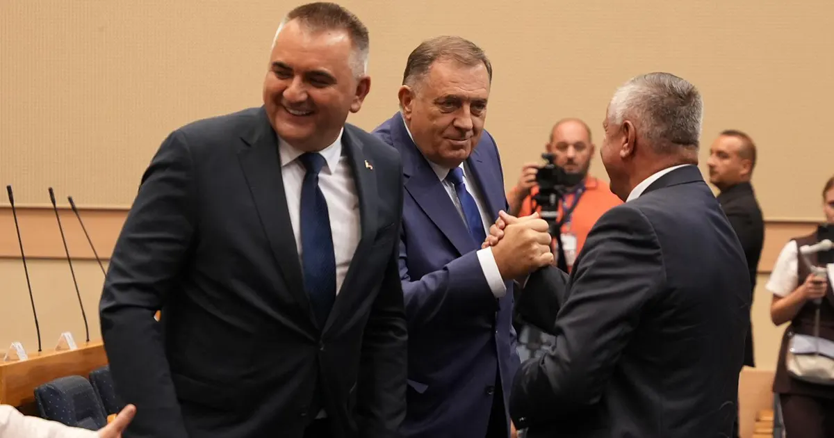 Savo Minić i Milorad Dodik