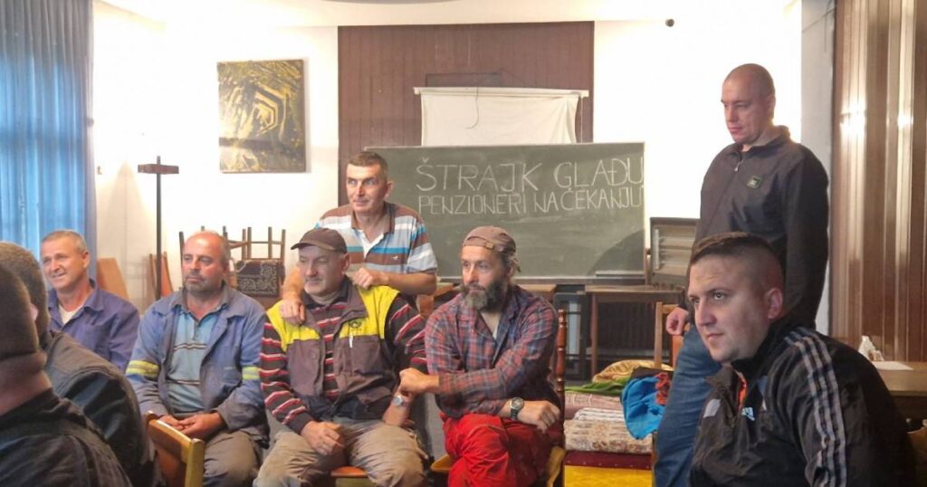 rudari strajk