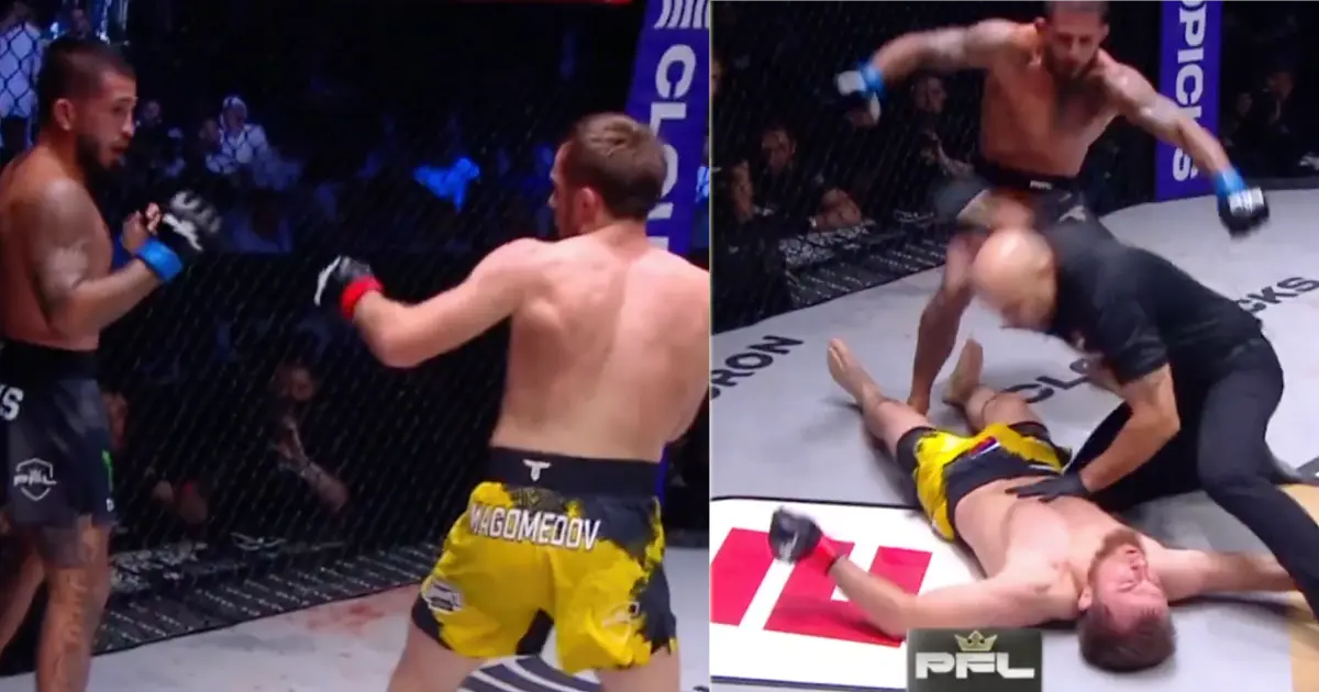 Sergio Pettis priredio je senzaciju na PFL eventu u Dubaiju tako što je u drugoj rundi spektakularno nokautirao Magomeda Magomedova