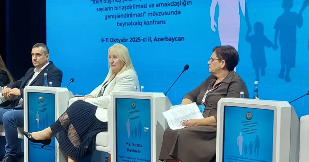 baku detalj sa konferencije o nestalim osobama