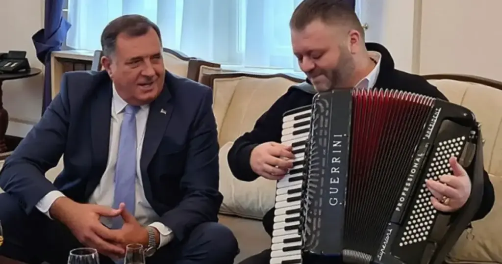 dodik harmonikas u predsjednistvu bih